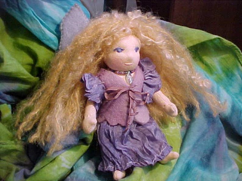 Medieval Fairy Custom Mini Waldorf Doll image 5