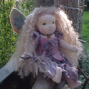 Medieval Fairy Custom Mini Waldorf Doll image 4