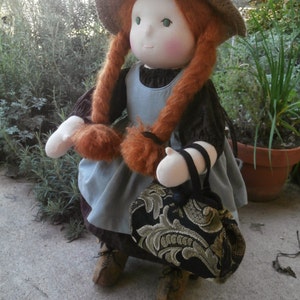 Anne of Green Gables Waldorf Doll Historical Story Book Inspired image 2