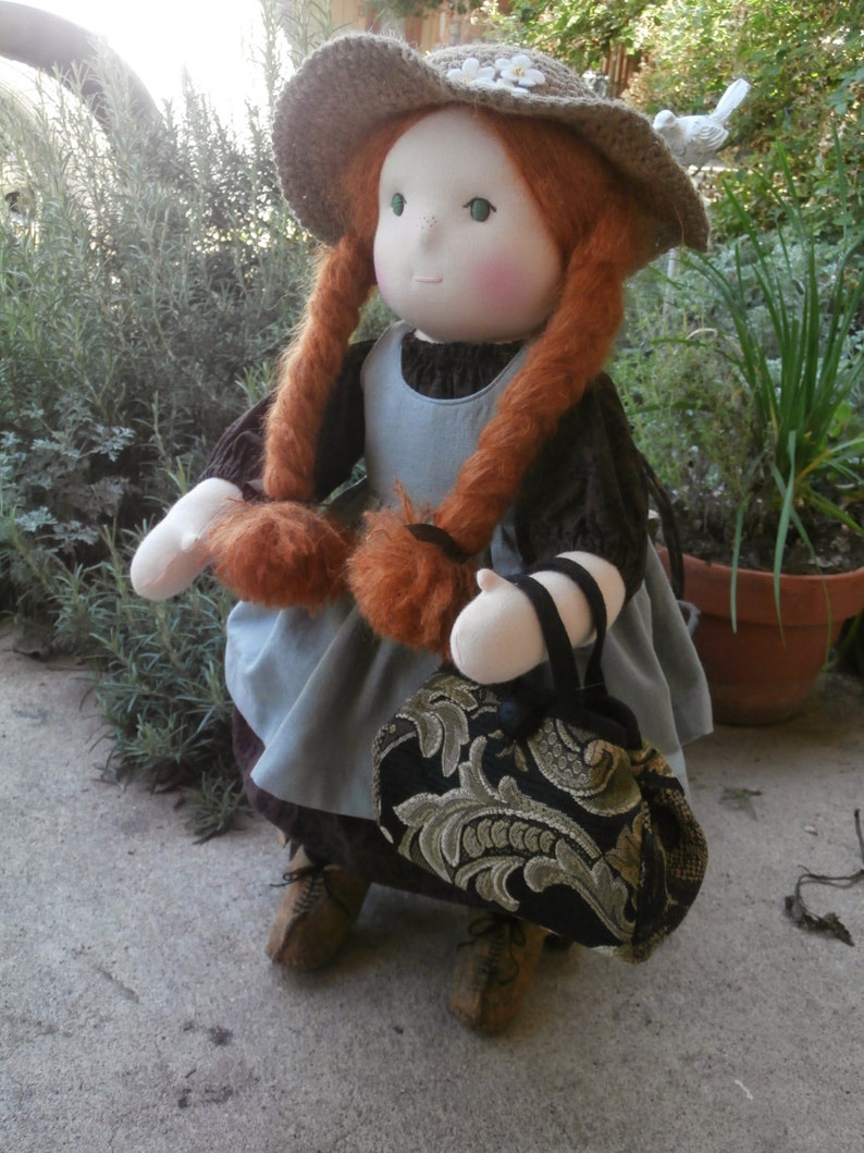 Anne of Green Gables Waldorf Doll Historical Story Book Inspired image 2