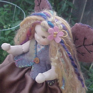 Fairy Companion, muñeca Waldorf personalizada de 9 pulgadas de altura