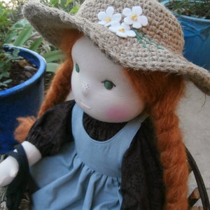 Anne of Green Gables Waldorf Doll Historical Story Book Inspired image 1
