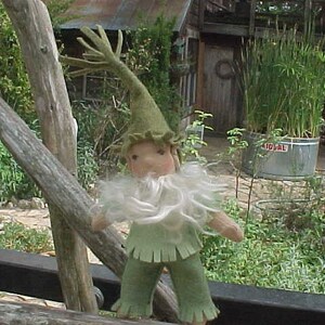 A Gnome of Your Own Waldorf doll Little Gandalf, Made to order image 3