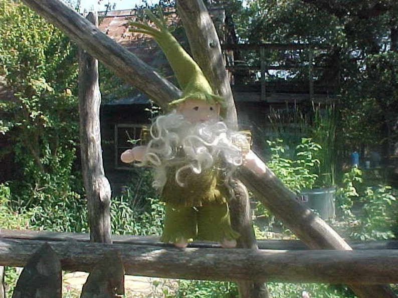 A Gnome of Your Own Waldorf doll Little Gandalf, Made to order image 2