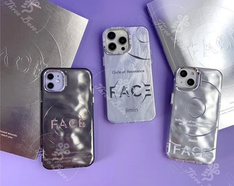 Fundas para teléfono BTS Jimin "Face" para iPhone, funda para iPhone Kpop, funda para teléfono bts Jimin. bts fundas de móvil