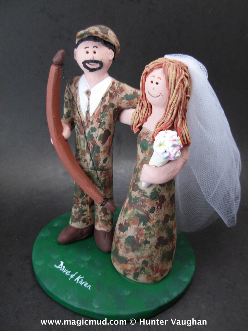 Shotgun Wedding Cake Topper, Hunters Wedding Cake Topper, Redneck