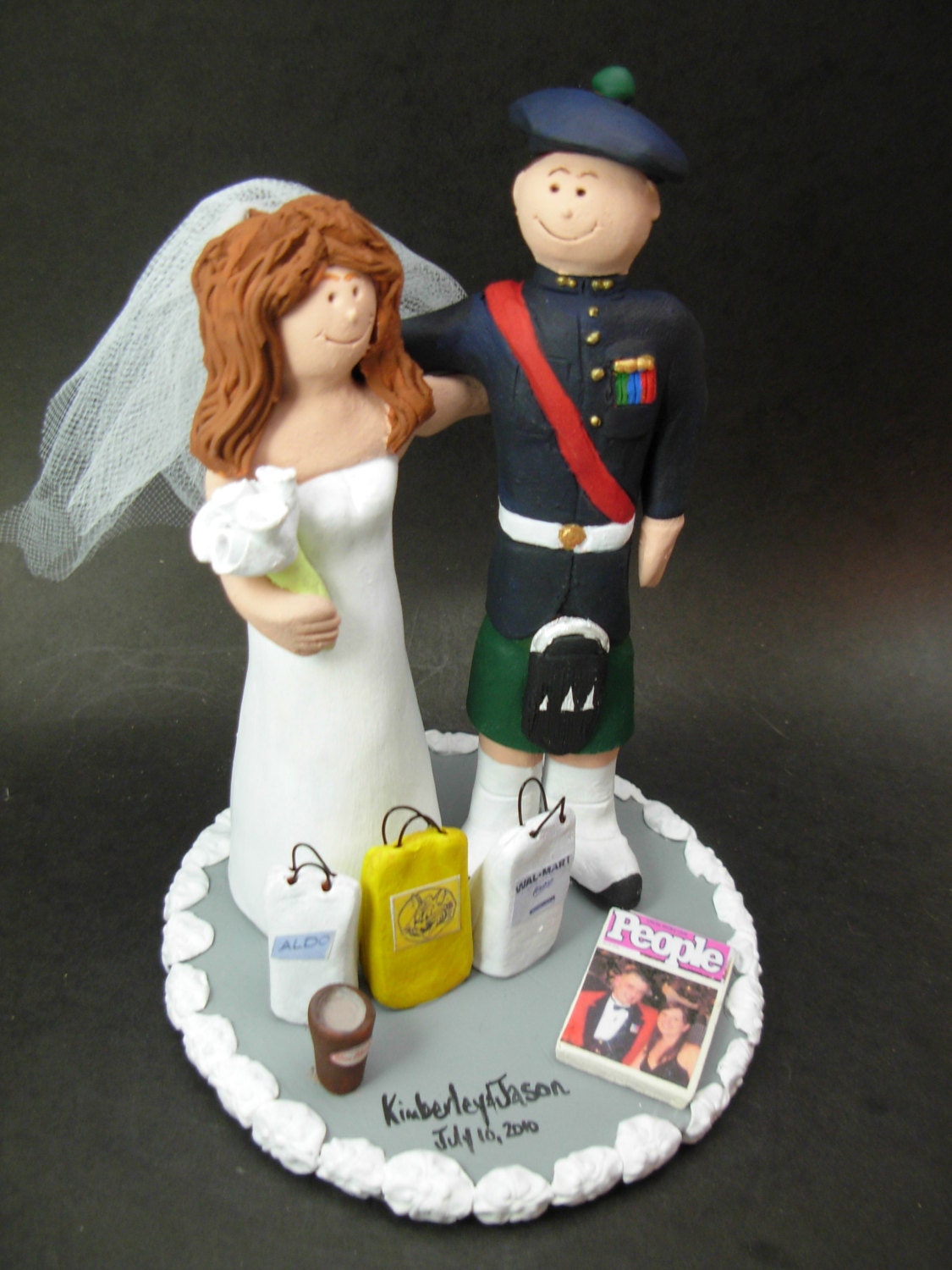 Drunken Groom Passed Out Wedding Cake Topper, Groom in Drunken Groom Passed Out Wedding Cake Topper, Groom in