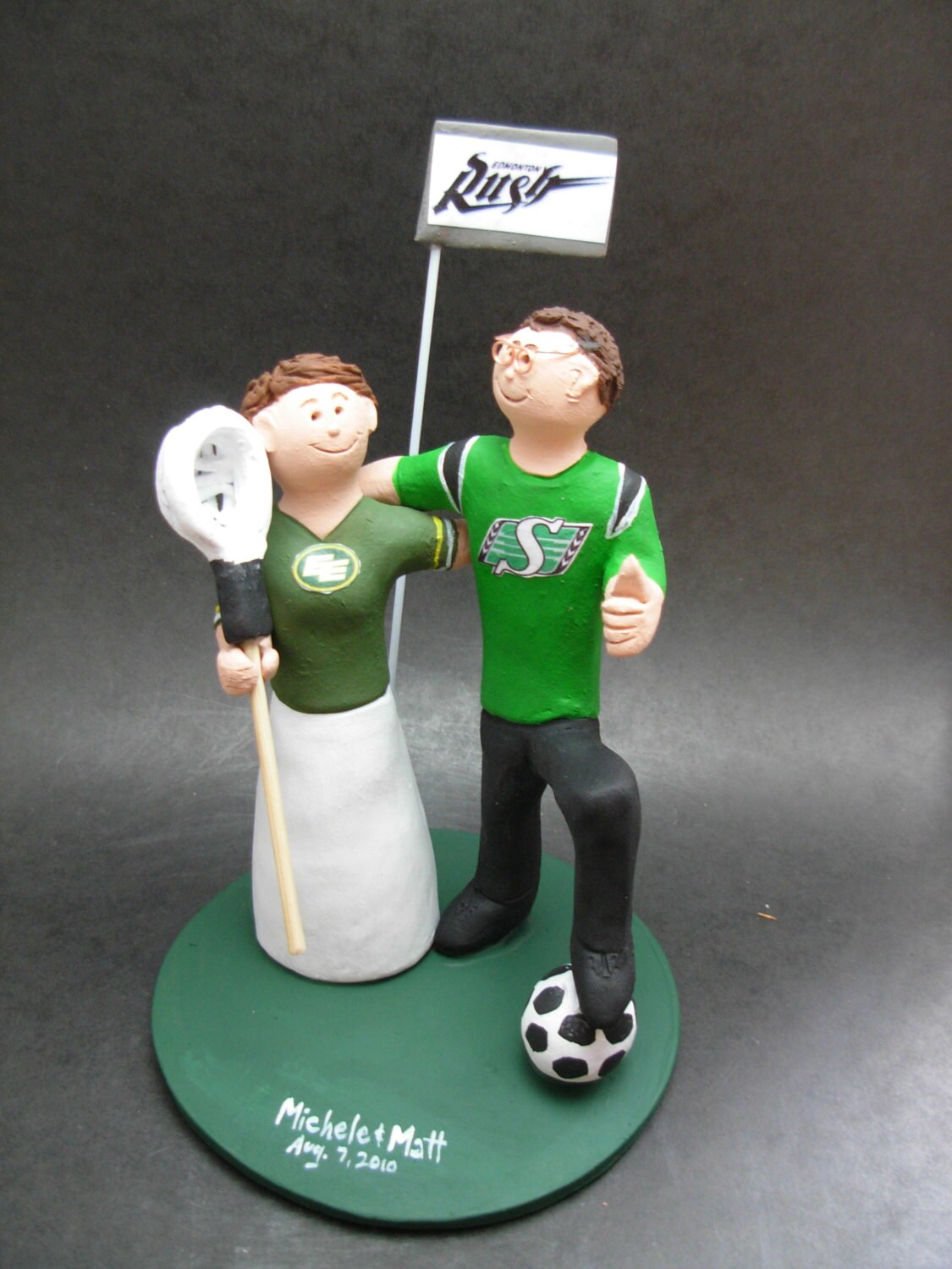 Lacrosse Wedding Cake Topper Lacrosse Players Wedding Cake Etsy