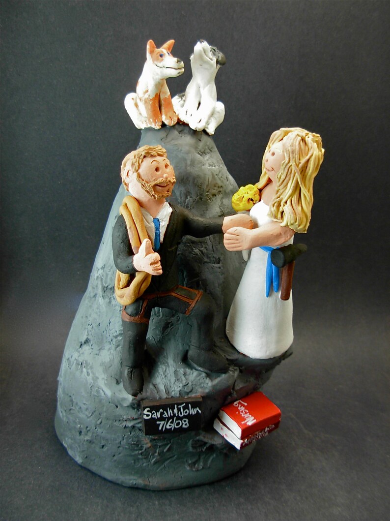 Rock Climbers Wedding Cake Topper Wedding Cake Topper for Etsy