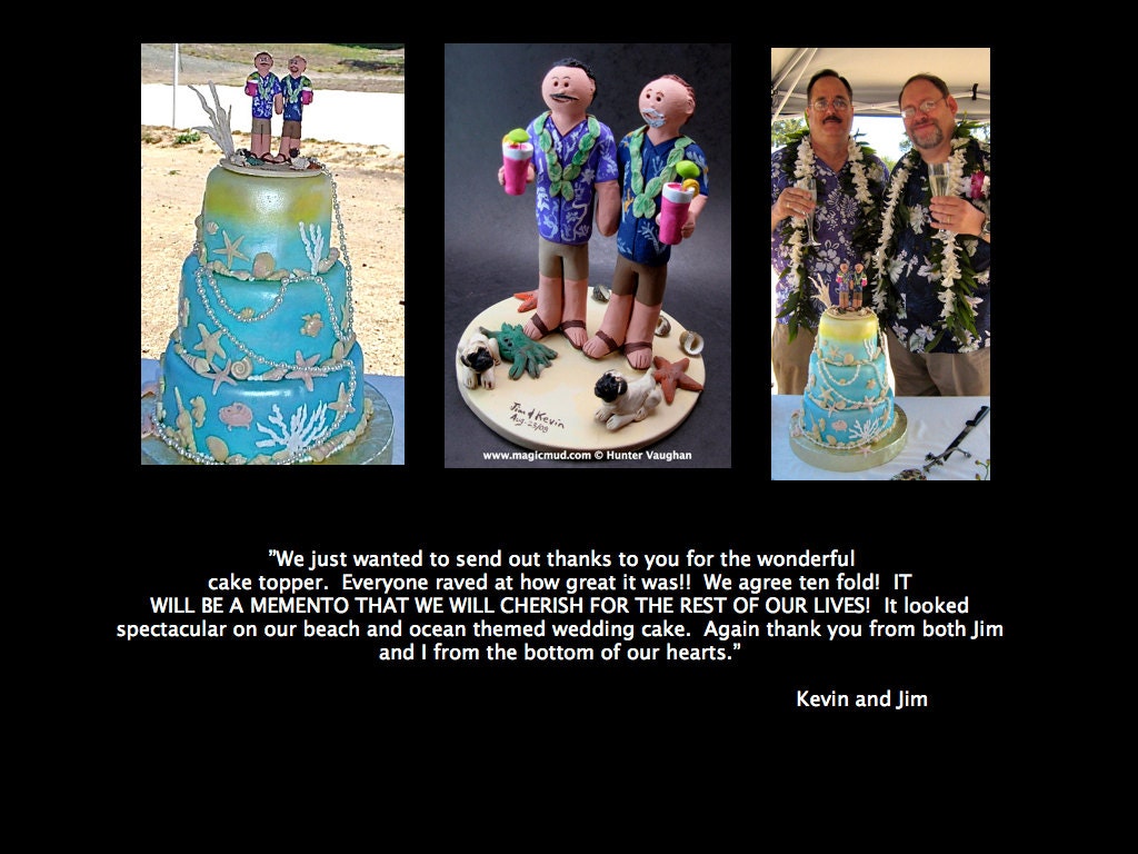 Gay Wedding Cake Toppers Custom Made For Same Sex Weddings