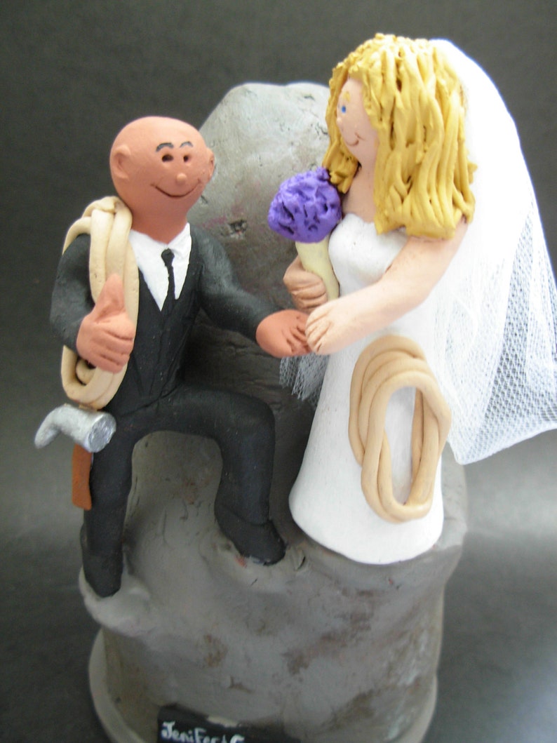 Rock Climbers Wedding Cake Topper Wedding Cake Topper for Etsy