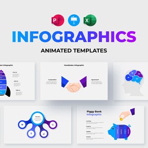 Business PowerPoint Template | Animated Infographic | Excel charts | Maps and Icons | Keynote Template | Pitch Deck Presentation