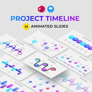 Timeline PowerPoint Template | Milestone Business PowerPoint Presentation | Roadmap Animated Infographic | Keynote Template
