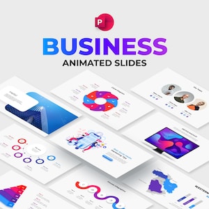 Business PowerPoint Template | Animated Infographic | Pitch Deck Presentation | Excel PowerPoint Charts | Social Media Presentation Template