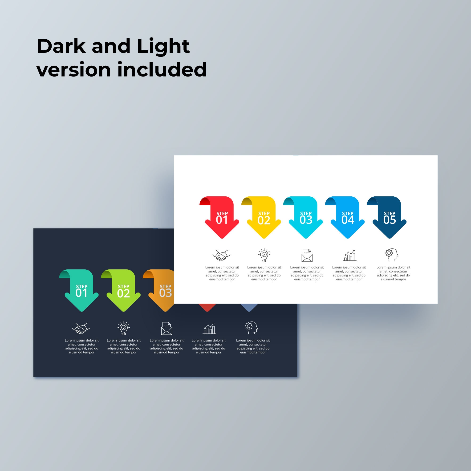 Arrows Powerpoint Template | Animated Infographic Slides | PPT Template ...
