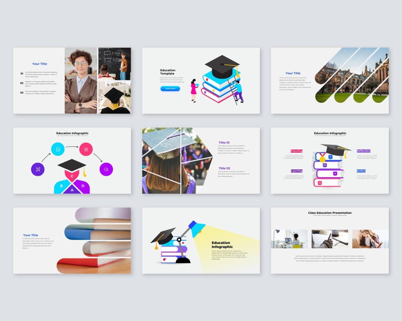 Canva Education Infographic Template | School Presentation for Teacher