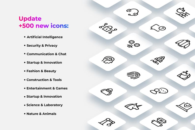 1500 Icons Pack. Canva Editable Icons. Icons Bundle. SVG Bundle Outline Icons. Icons PPT. Commercial use. Black and white SVG. Clipart svg. image 4