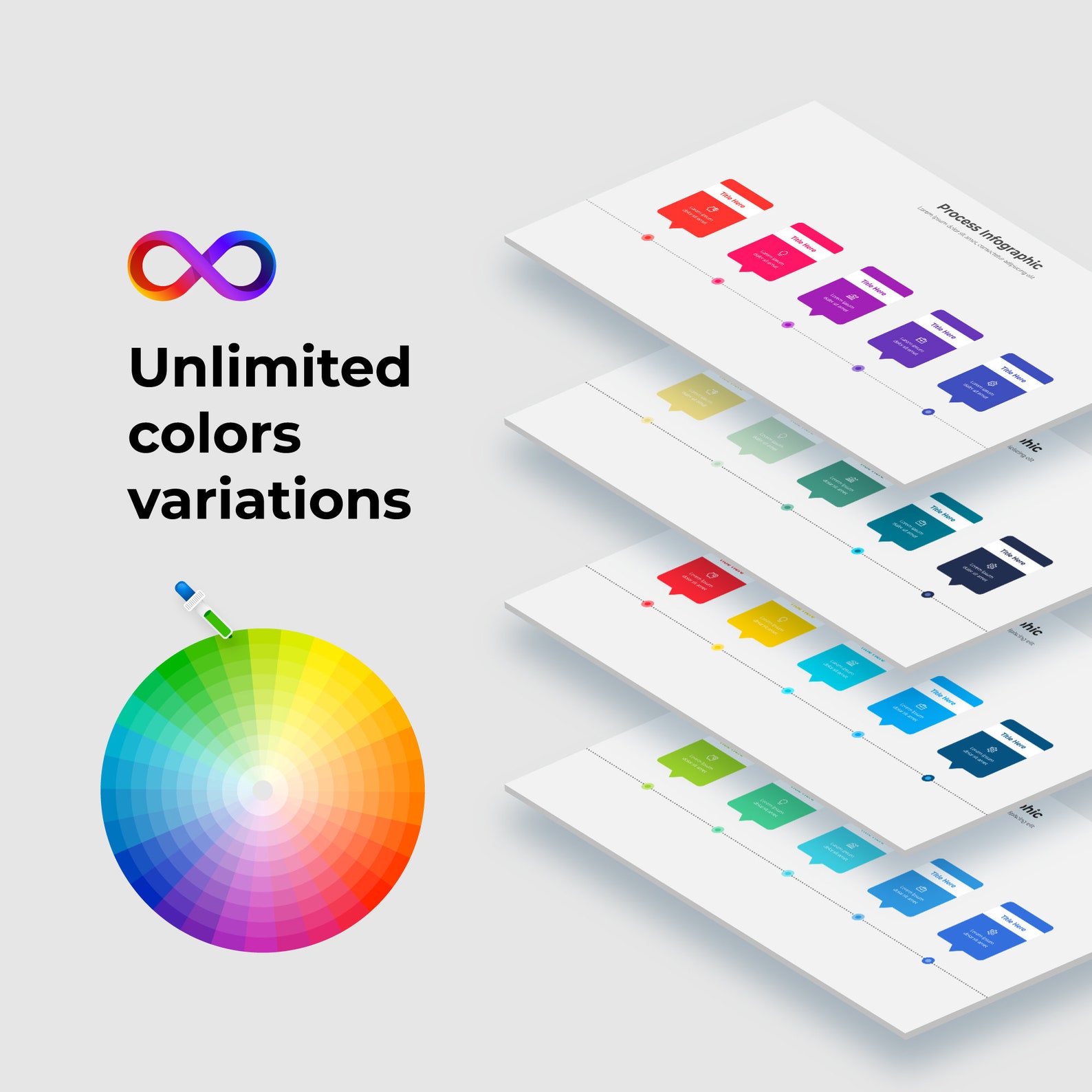 Process Powerpoint Infographic Animated Templates | Business ...