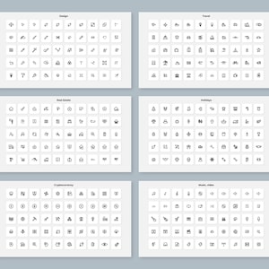 1500 Icons Pack. Canva Editable Icons. Icons Bundle. SVG Bundle Outline Icons. Icons PPT. Commercial use. Black and white SVG. Clipart svg. image 8
