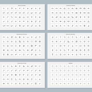 1500 Icons Pack. Canva Editable Icons. Icons Bundle. SVG Bundle Outline Icons. Icons PPT. Commercial use. Black and white SVG. Clipart svg. image 10