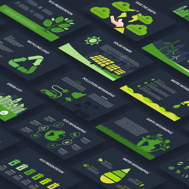 Ecology Powerpoint Template | Animated Infographic Presentation ...
