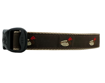 Wilde eend Halsband Jachthalsband Watervogels Halsband Natuur Halsbanden Outdoor Halsbanden voor Medium Large en XL honden