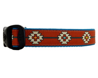 3 Dirty Dawgz Southwest New Mexico Crosses Arizona Las Cruces Western Southwestern Dog Collar for Medium Large and XLarge Dogs