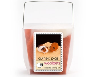 Guinea Pigs Needle Felting Kit