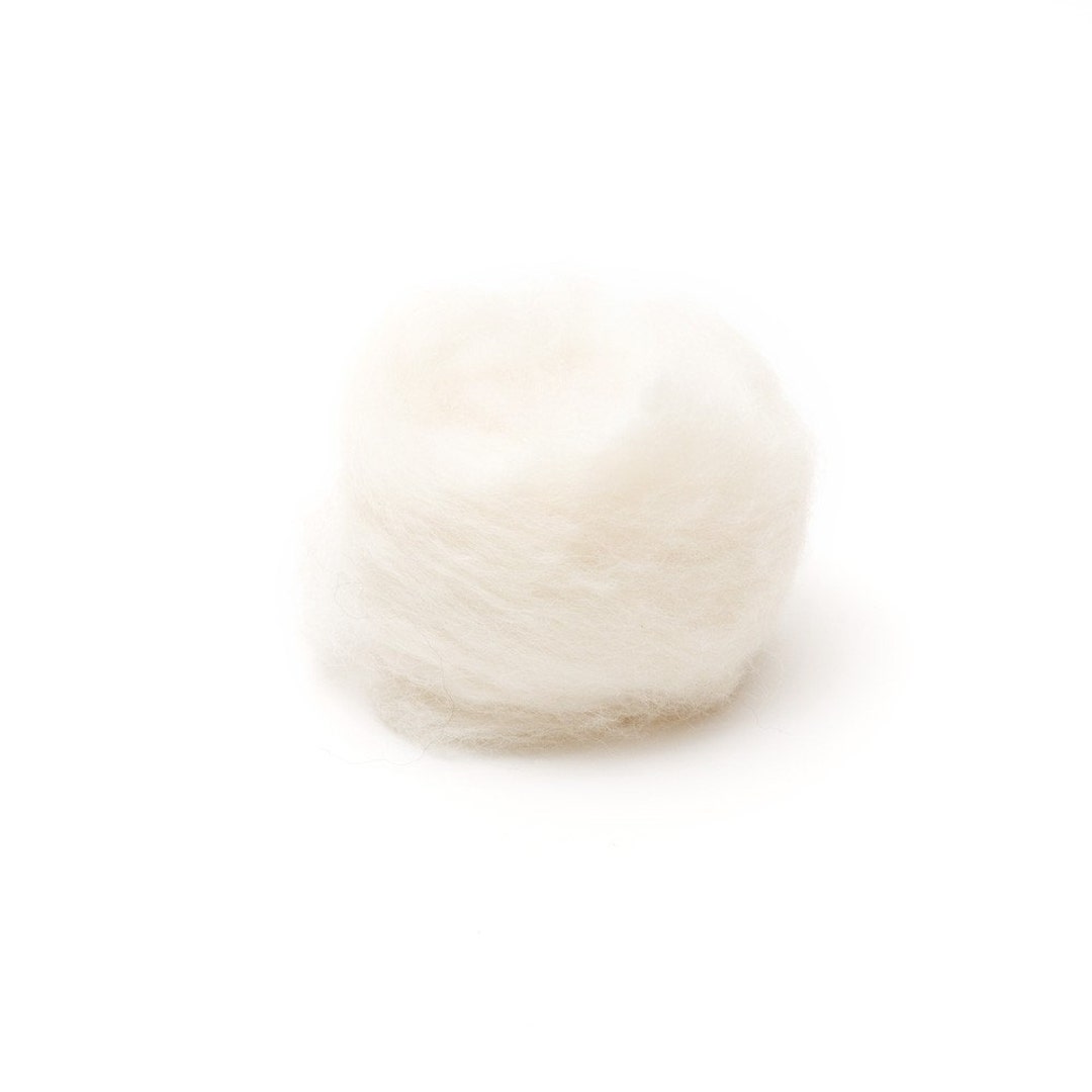 White Wool Roving for Felting 1 Oz. Corriedale Etsy