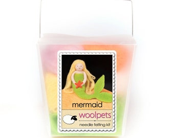 Mermaid Needle Felting Kit