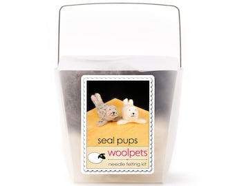 Seal Pups Needle Felting Kit