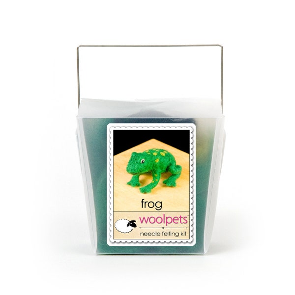 Needle Felt Frog Etsy