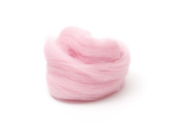 Cupcake Wool Roving  - 1 oz. NZ Corriedale