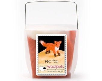 Red Fox Needle Felting Kit