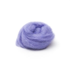 Lavender Wool Roving  - 1 oz. NZ Corriedale