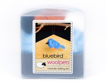 Bluebird Needle Felting Kit  + 4x4 Foam Pad