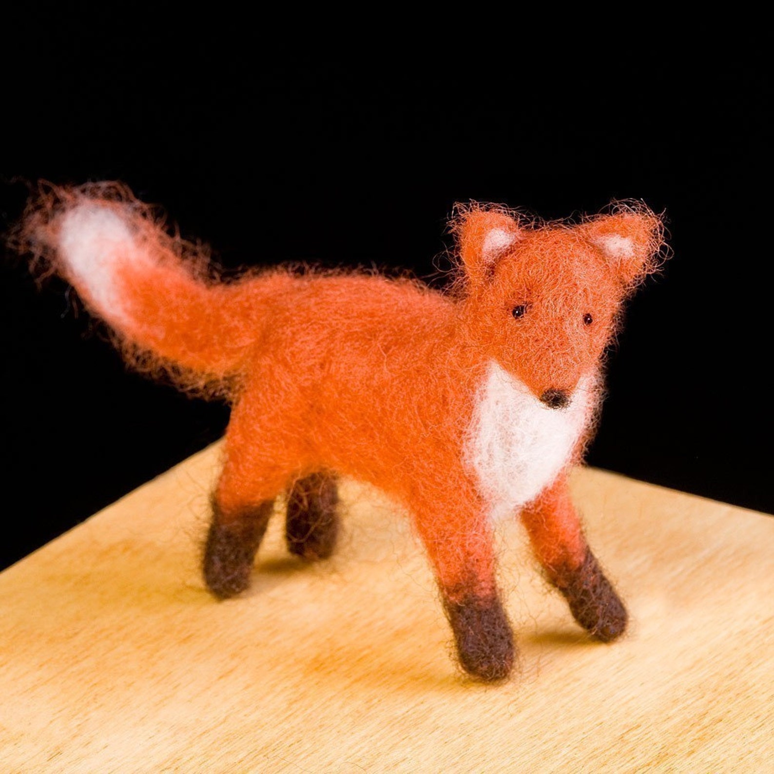 Red Fox Needle Felting Kit Etsy