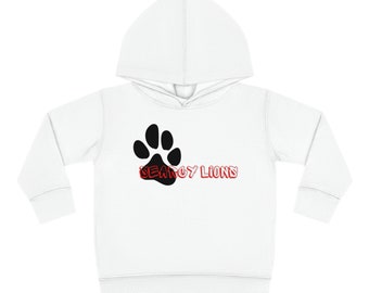 Searcy Lions Graffiti Sudadera con capucha de forro polar para niños pequeños