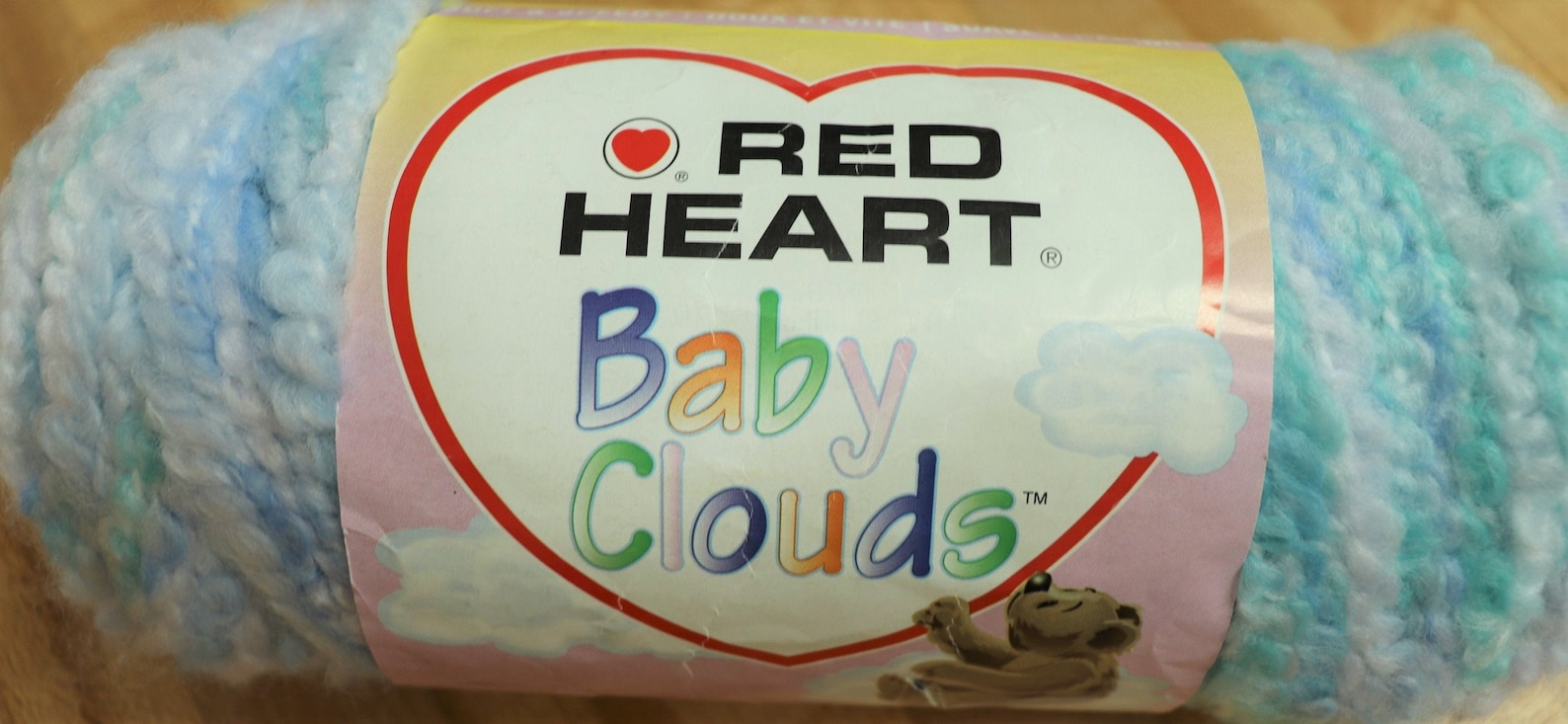 Seashore Red Heart Baby Clouds Yarn Bulky yarn Etsy