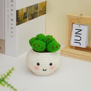 Crochet Pattern: Bear&#39;s Paw Succulent Crochet PDF Pattern, Crochet Plant Pot Amigurumi, Plant Crochet Pattern, Crochet Home Decor