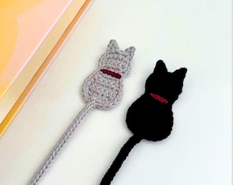 Crochet Cat Bookmark Pattern PDF - Easy Crochet Cat Bookmark Crochet for Beginner - Cute Animal  Bookmark Amigurumi Tutorial