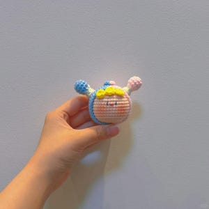 Wzór na szydełkowy brelok ze znakiem zodiaku w formacie PDF, wzór na szydełkowe miniaturowe amigurumi z bliźniętami, wzór na szydełkowe genimi, ręcznie robione wzory z bliźniętami, prezenty dla niej