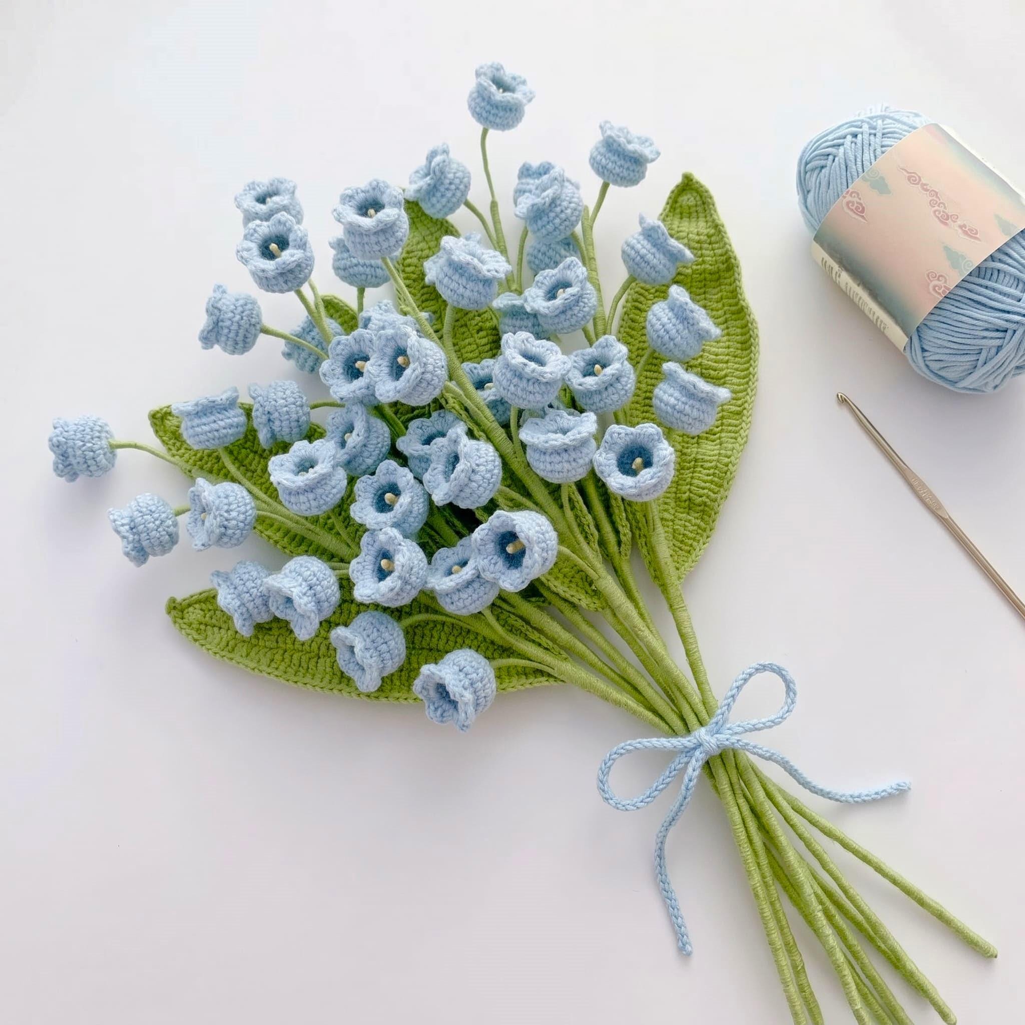 30 Lily of the Valley Crochet Patterns for Elegant Flowers, Gifts, and Home Decor 30 Lily of the Valley Floral Bouquet Pattern