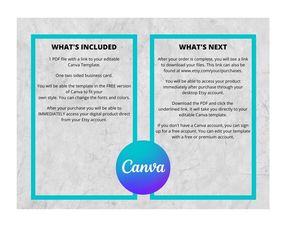 Free 2 Sided Business Card Template