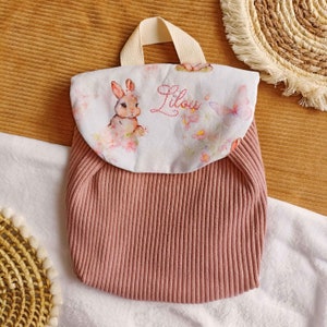 Sac Maternelle Ecole Enfant Personnalisé Prénom Sac à Dos Crèche
