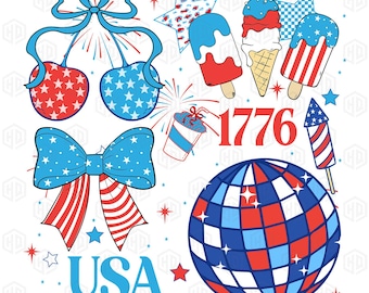 America Coquette Png, Usa Coquette Bow Png, 4th of July Bow Png, American Flag Coquette Bow Png, Patriotic Bow Png, Fourth of July Bow Png