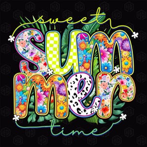 Floral été Png, Funny Summer Png, Été rétro Png, Summer Vibes Png, Vintage Summer Png, Coquette D&#39;été Noeud Png, Joli Été Png