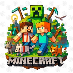 Spiel Film Png, Spielcharakter Png, Gaming Design Png, Block Charakter Png, Gaming Shirt für Jungen Png, lustiger Gamer Png, Videospiel Png