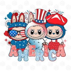 Cartone animato 4 luglio PNG, Rosso Bianco Blu PNG, Bambola rosa 4 luglio PNG, Patriottico PNG, 4 luglio PNG, Giorno della Memoria, Giorno dell'Indipendenza
