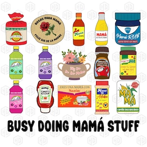 Mama topper multipack png, Madre png, retro mama png, Spaanse Moederdag png, mama shirt png, Moederdagcadeau, Spaanse moeder png
